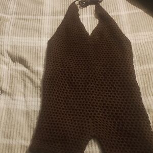 Fashion Nova Chocolate Brown Garment